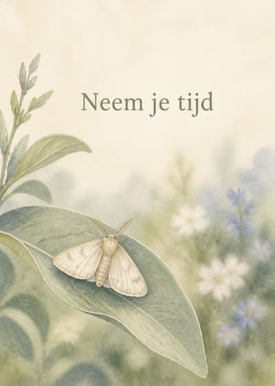 Neem je tijd