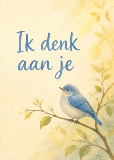 Ik denk aan je