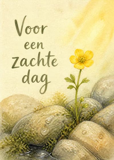Voor een zachte dag