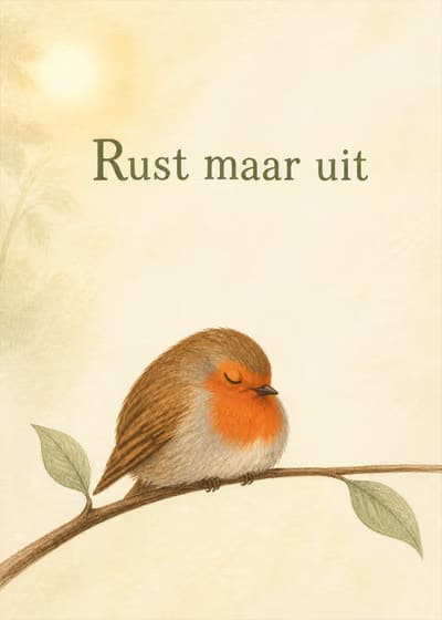 Rust maar uit
