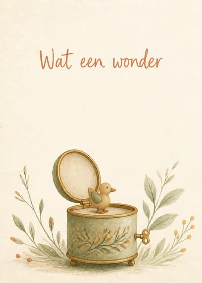 Wat een wonder