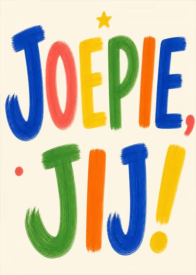 Joepie, jij!