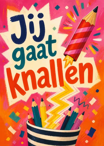 Jij gaat knallen