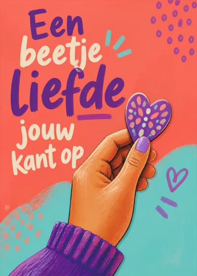 Een beetje liefde jouw kant op