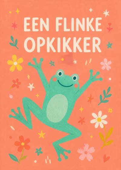 Een flinke opkikker