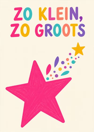 Zo klein zo groots