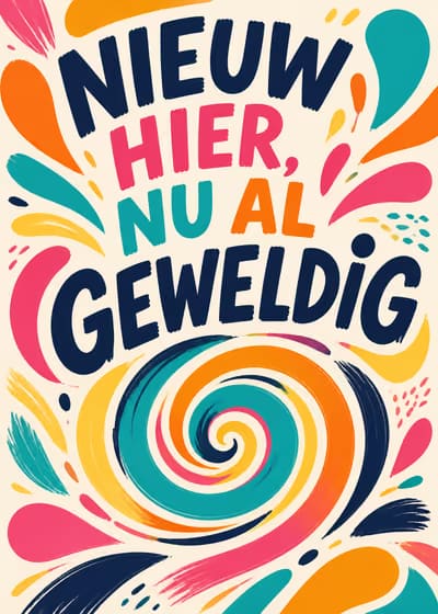Nieuw hier, nu al geweldig