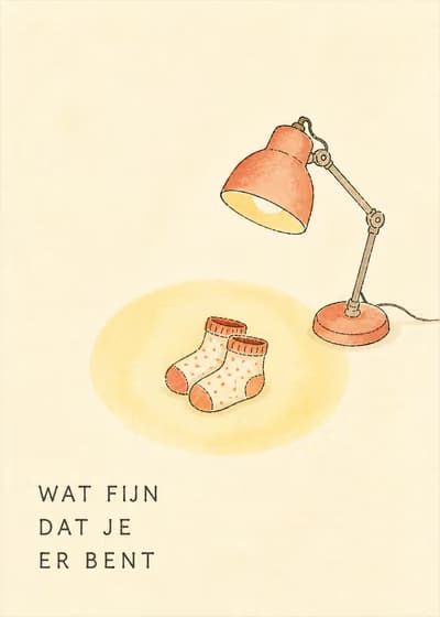Wat fijn dat je er bent