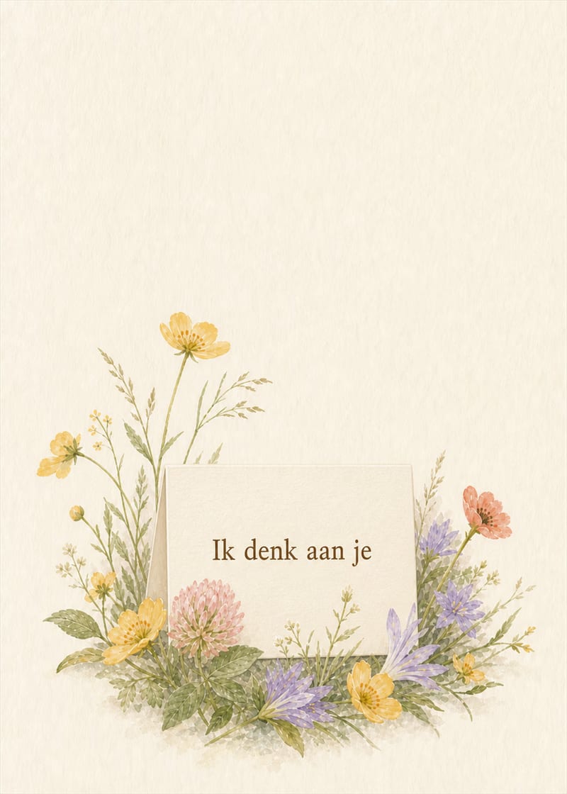 Ik denk aan je