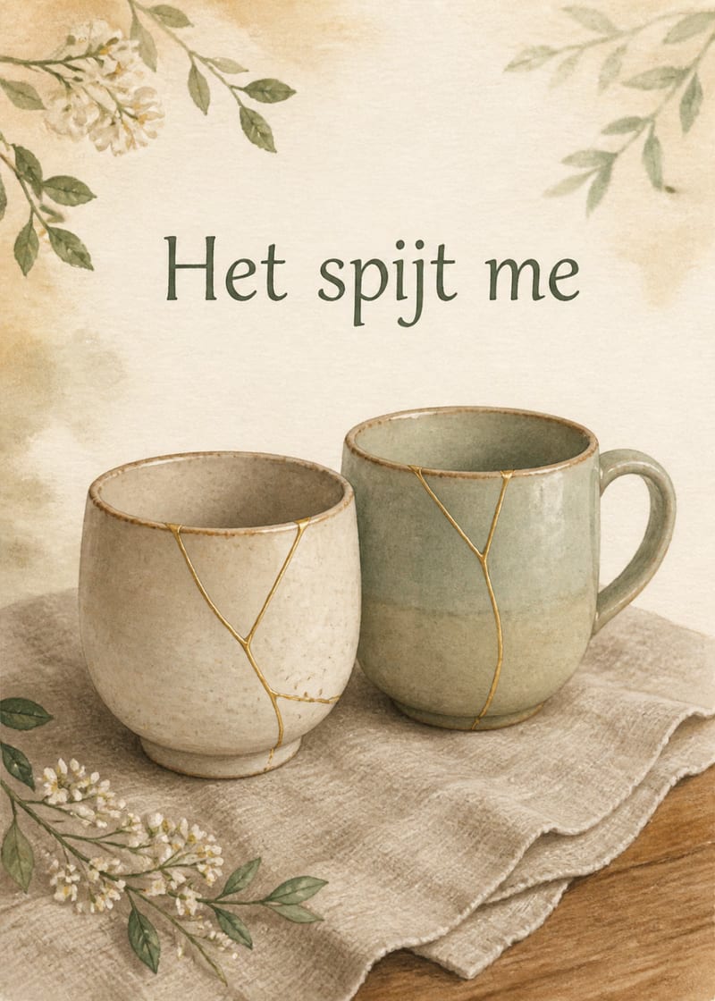Het spijt me