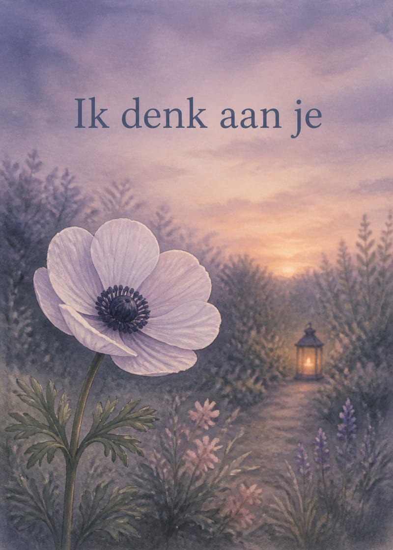 Ik denk aan je