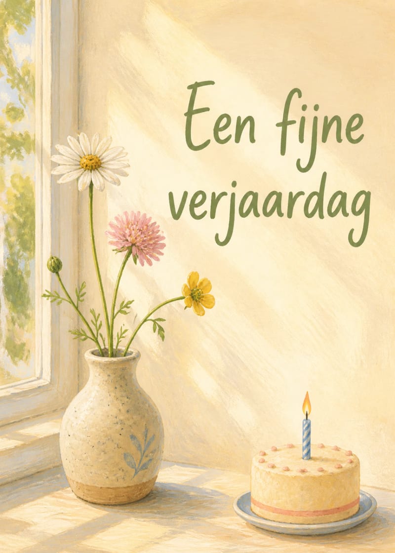 Een fijne verjaardag