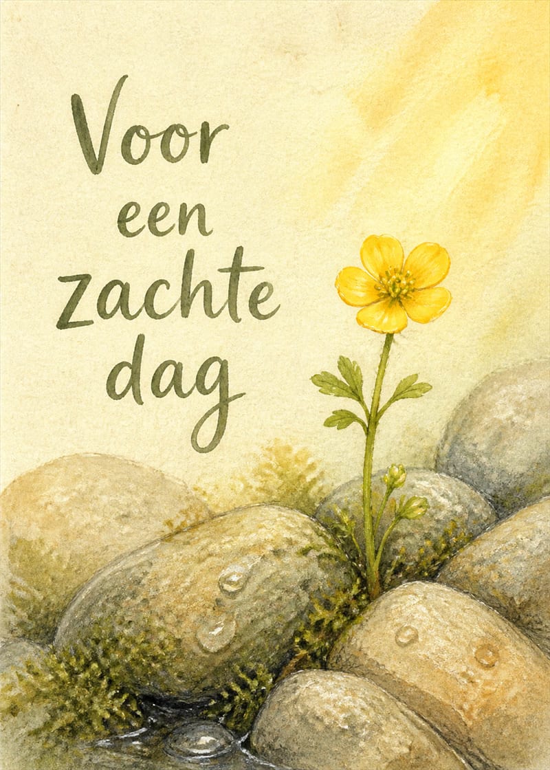 Voor een zachte dag