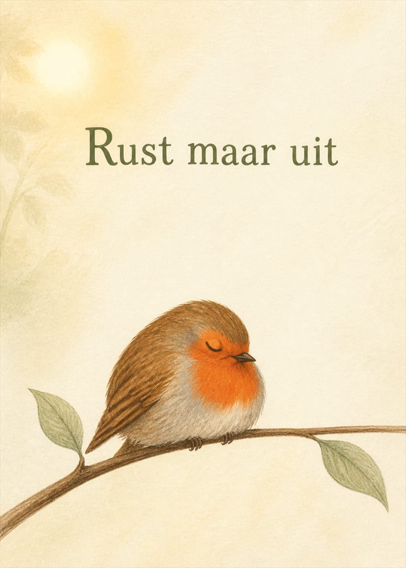 Rust maar uit