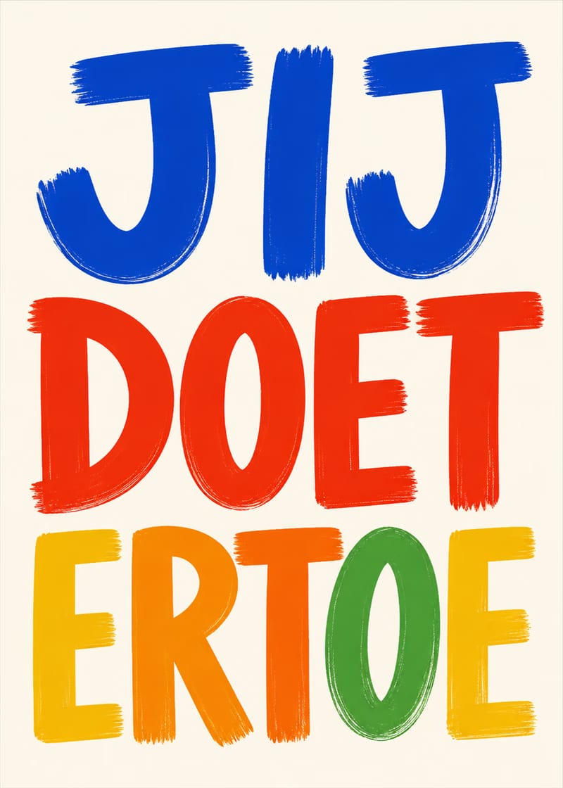 Jij doet ertoe
