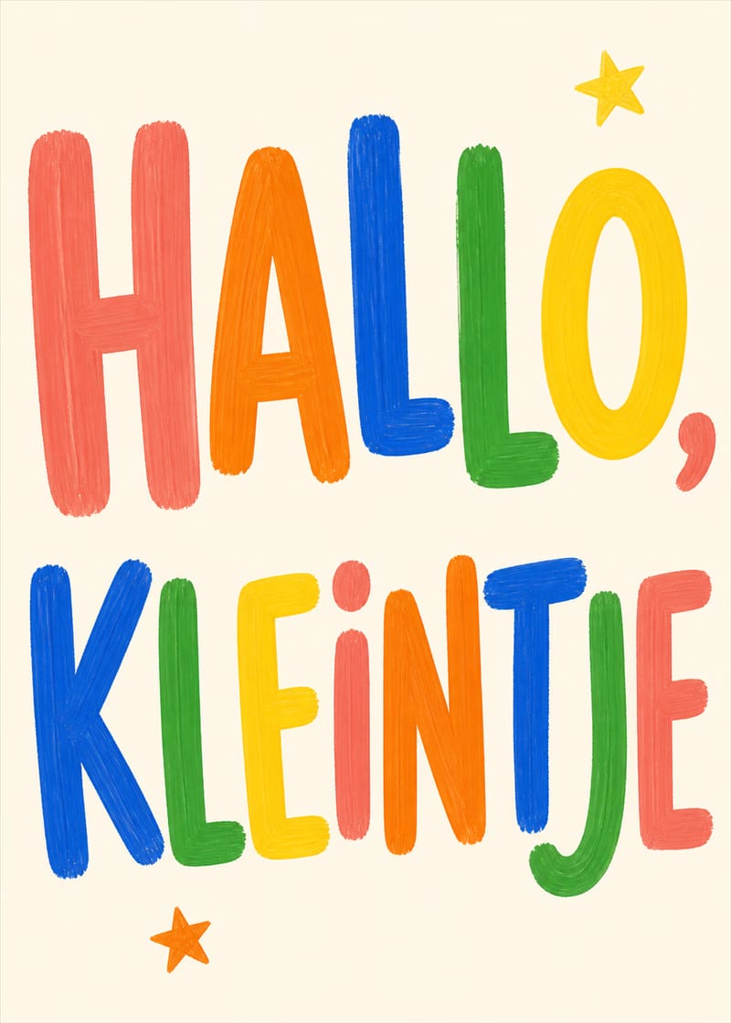 Hallo, kleintje