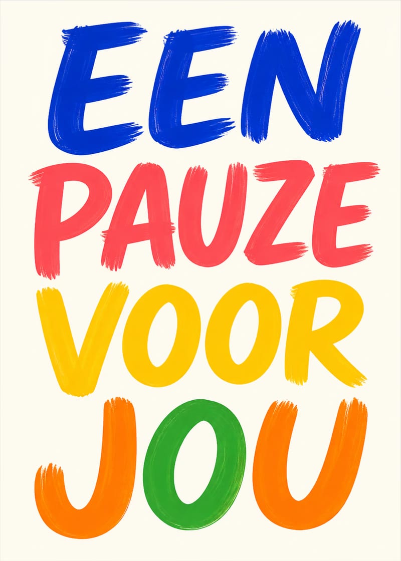 Een pauze voor jou