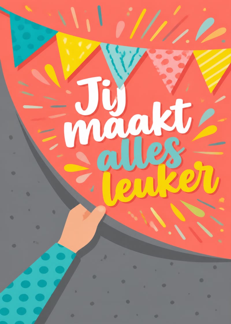 Jij maakt alles leuker
