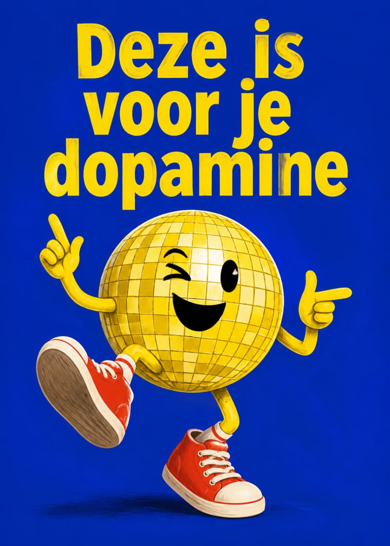 Deze is voor je dopamine