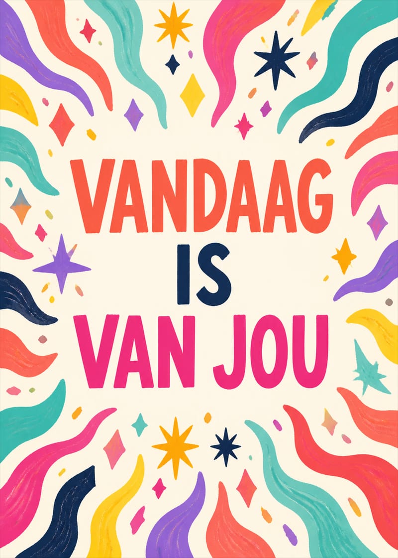 Vandaag is van jou