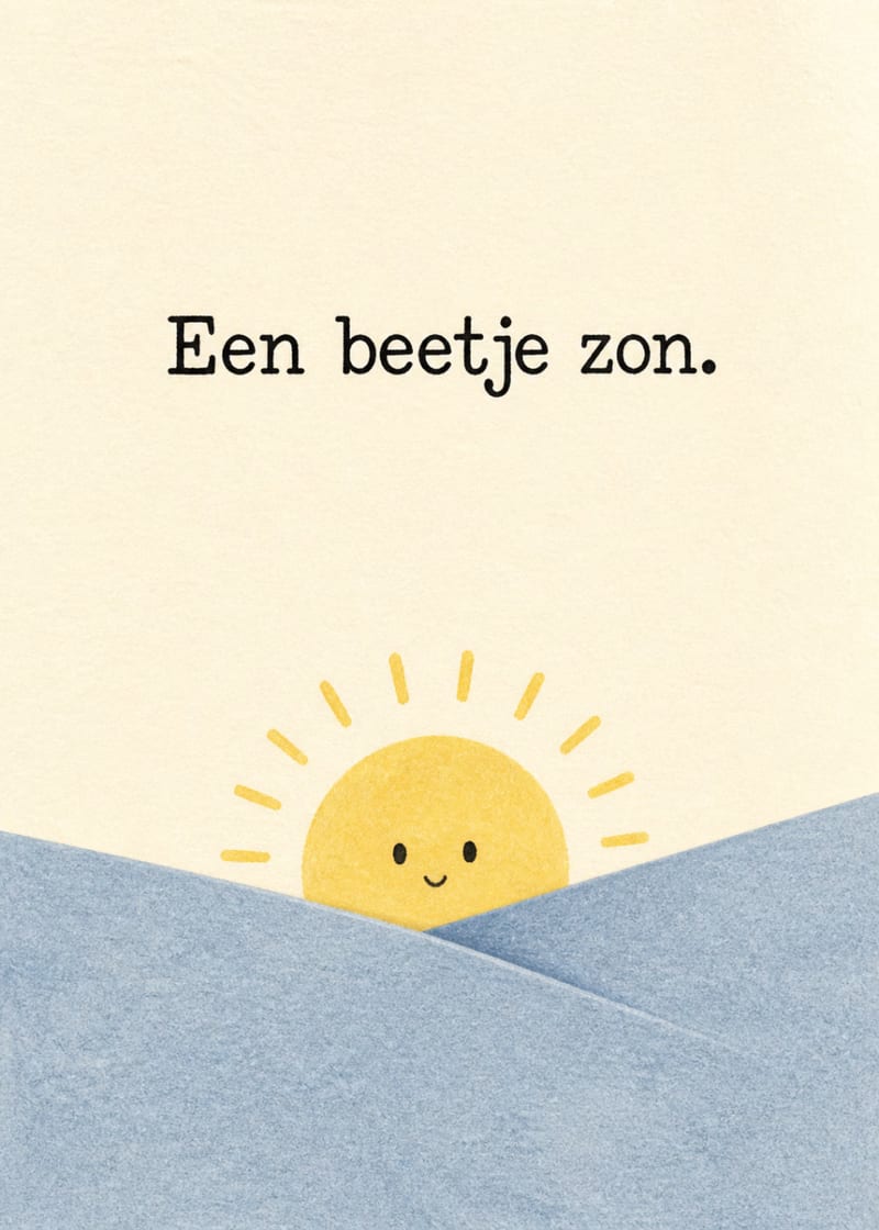 Een beetje zon