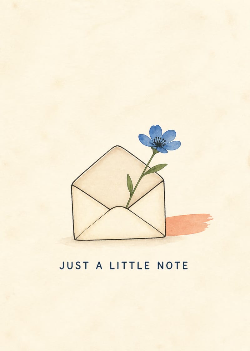 Just a little note