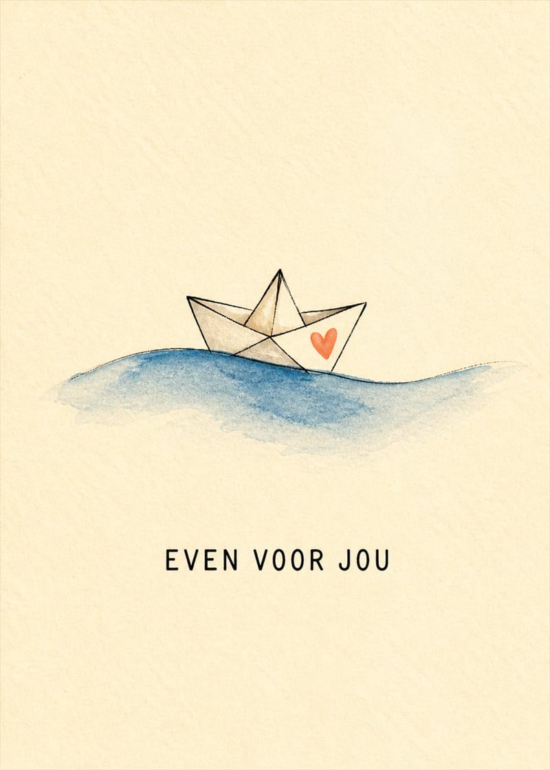 Even voor jou