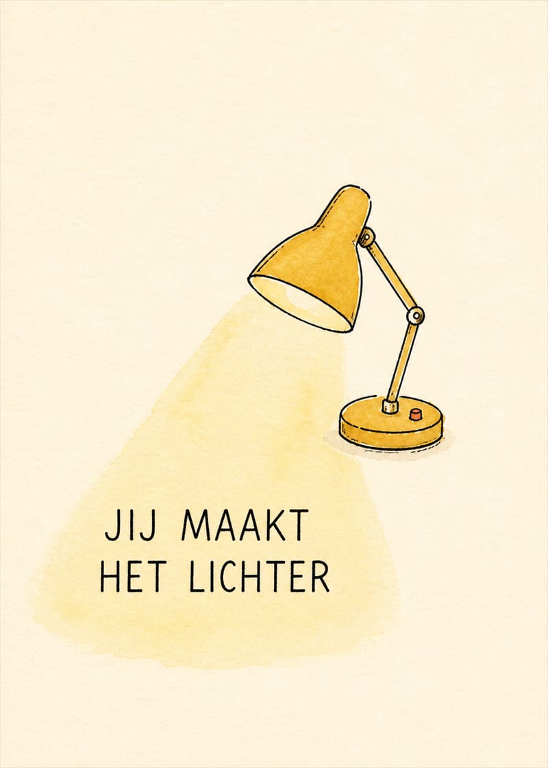 Jij maakt het lichter