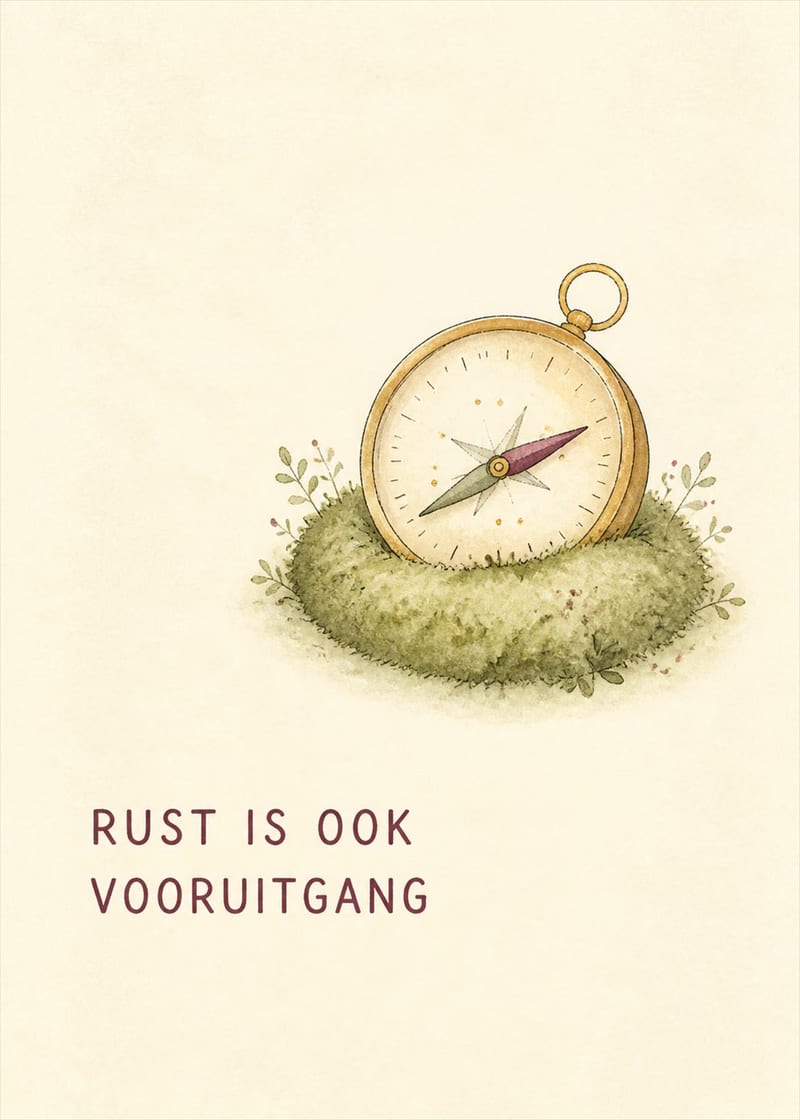 Rust is ook vooruitgang