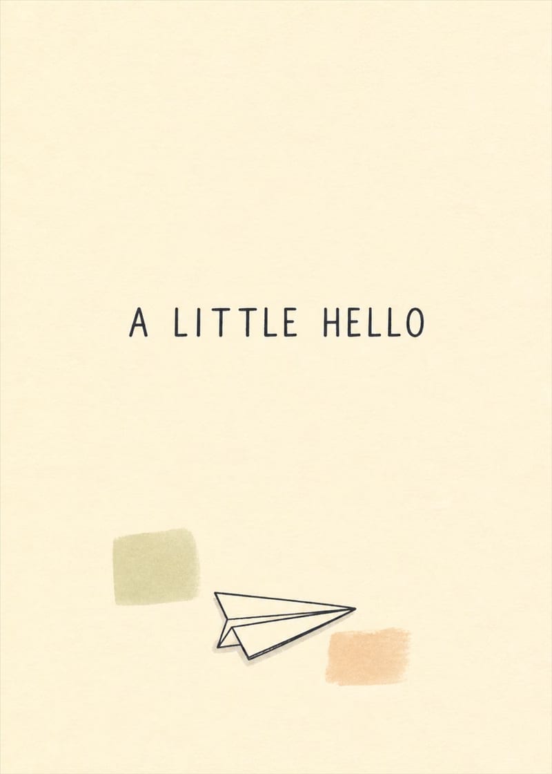 A little hello