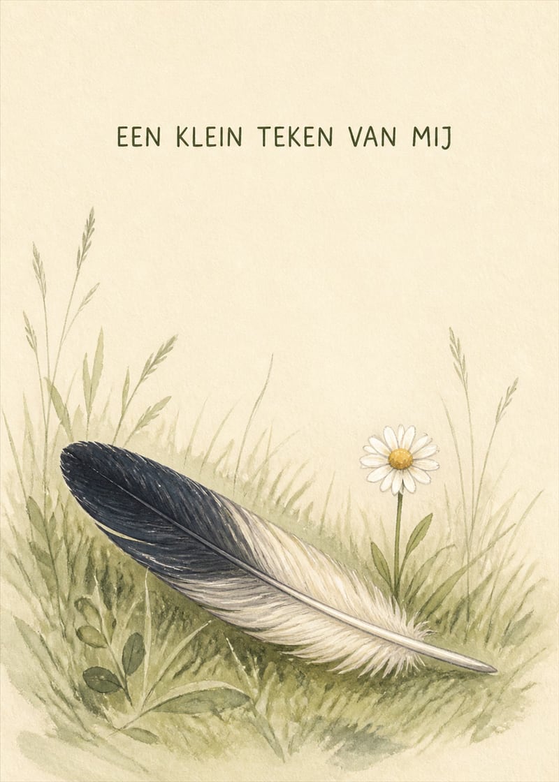 Een klein teken van mij