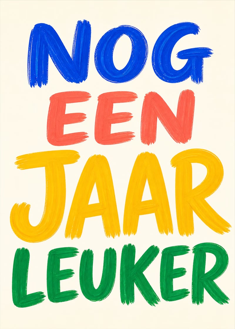 Nog een jaar leuker