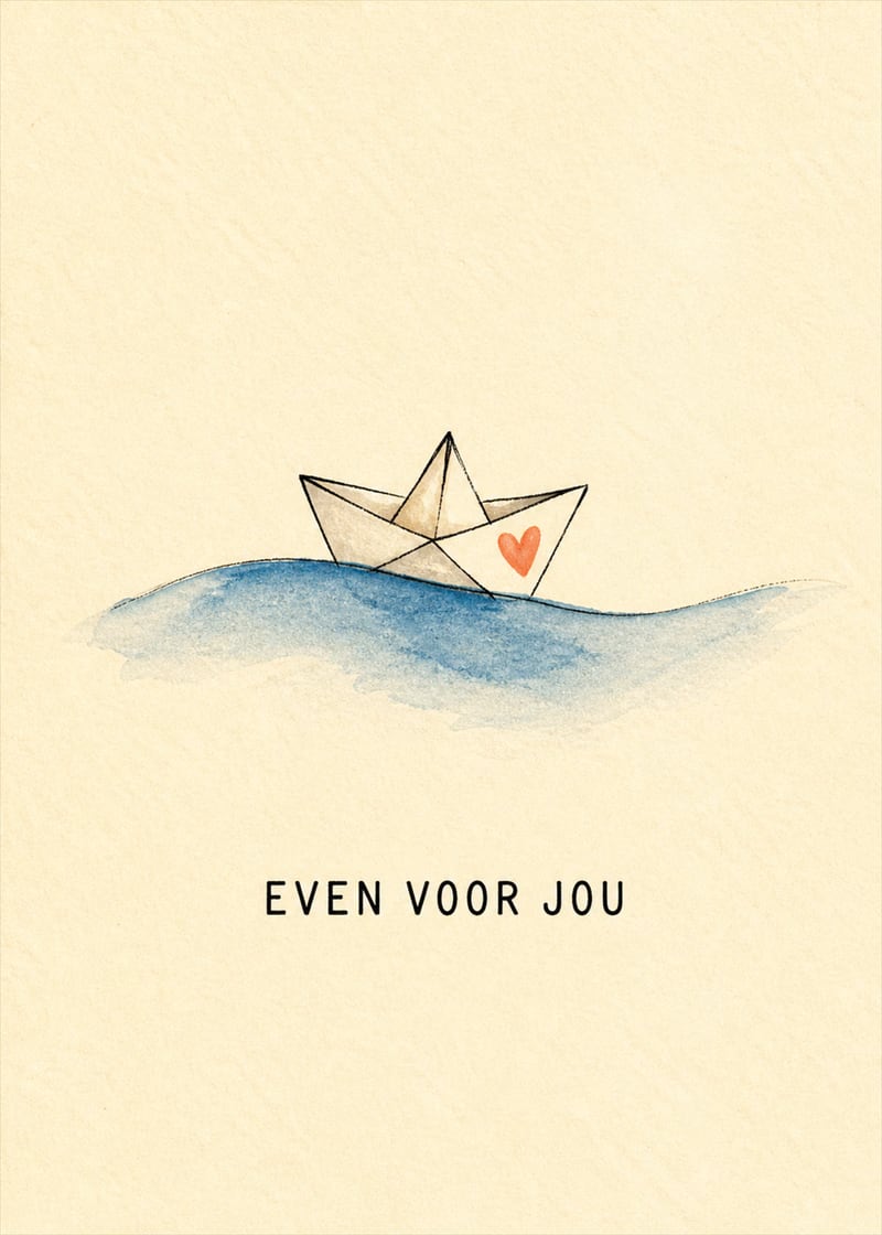 Even voor jou