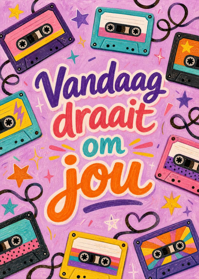 Vandaag draait om jou